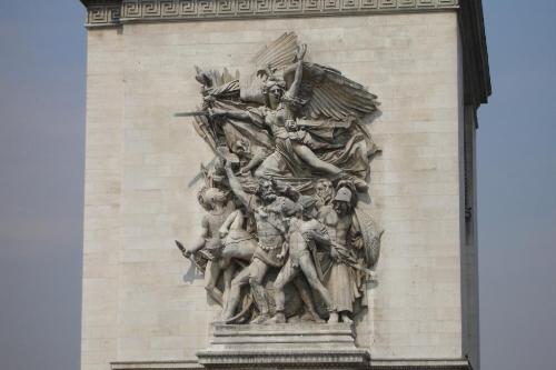 Arc d’ Triumph (Right Pillar) - Close up.