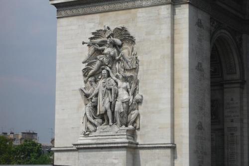 Arc d’ Triumph (Left Pillar) - Close Up.