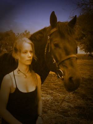 Loving horses - One word says it all......FOCUS