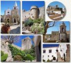 Obidos Castle Portugal - Shows Obidos Castle in Portugal...restored and now used as Posada--government owned hotel for tourism