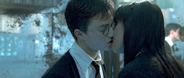Harry and Cho Chang - Harry Potter and Cho Chang's first kiss!