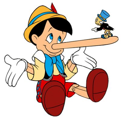 pinochio - pinochio tell a lie