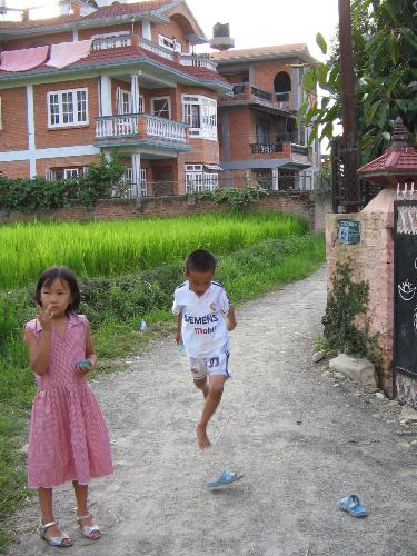 childhood - Wow! so lovely and carefree life 'childhood'. they are so happy. no tentios, no pain only pleasure.