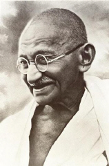 Mahatma Gandhi - A picture of the great Mahatma Gandhi of India.