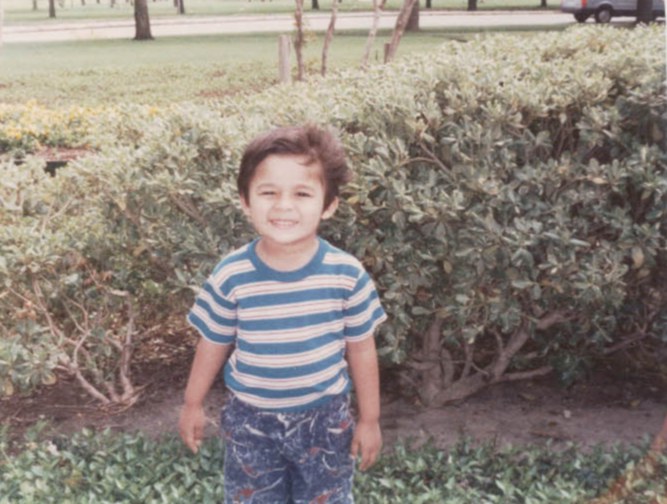 me in my garden