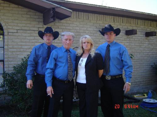 My Family - My Family Dustin,Danny,Me(Karlene),Kevin