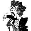Shouting - Cartoon of a woman shouting