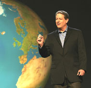 An Inconvenient truth - Al Gore in An Inconvenient truth