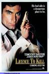 License to Kill - picture of DVD cover for movie 007 License to Kill