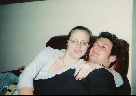 Me and Tom - Tom decided to sit on me