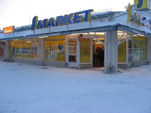 Supermarket, Finland - December 2005