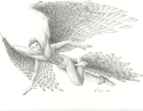 its cool paint with angel turkey boy - its angel boy hope to like it ;)