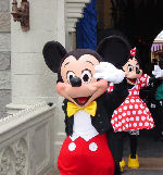 Walt Disney World - this is an image of Mickey Mouse and Minnie Mouse at Walt Disney World. 