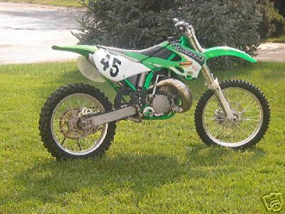 heres are dirt bike. - This is are dirt bike. we also have a race car.