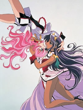 Shoujo Kakumei Utena: Adolescence Mokushiroku - Tenou Utena is the handsome new student at Ohtori Academy, who, since her break-up with Student Body President Touga, has assumed the identity of a male. One day, she receives a ring from one of the roses in the schools garden and out of nowhere, a floating arena appears in the sky.  The duel arena, where The Rose Bride, and the power to revolutionize the world awaits.