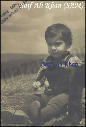Childhood Filmstars, Saif ali khan - Childhood Filmstars