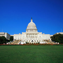 The White House  - The White House under the blue sky