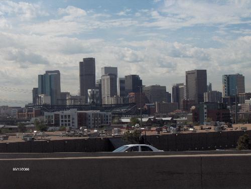 Denver, CO - The drive on the way back home from the airport.........