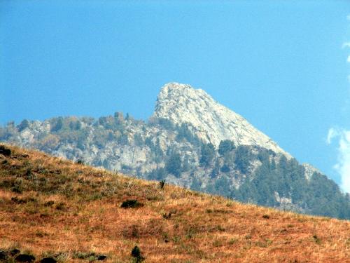 Mahadev Peak in Kashmir - This is a picture of mahadev Peak in kashmir taken from the Dachigam Wildlife Sanctuary