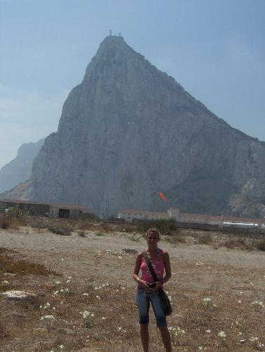 gibraltar again - right behind me you can se something realy nice
