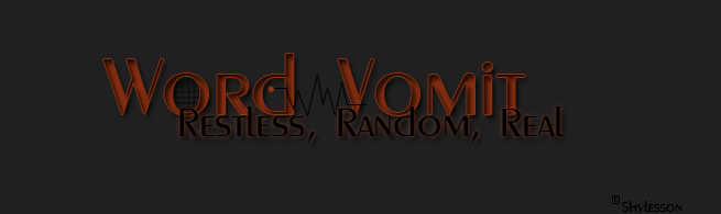 word vomit logo - The logo for my blog: http://www.blogcharm.com/blogm  Word Vomit