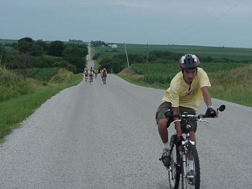 kunal on cycle - my friend