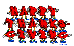 HAPPY THANKSGIVING! - IT SAYS HAPPY THANKSGIVING, WHAT MORE DO YOU NEED? LOL