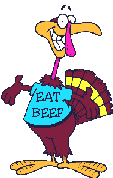 Eat beef today, Save a turkey - Eat beef today, Save a turkey