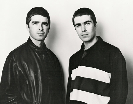 Picture of Noel and Liam Gallagher - Picture of Noel and Liam Gallagher from the British Indie band Oasis