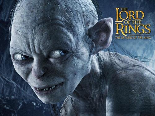 Gollum a.k.a. Smeagol - A stand-out character in Lord of the Rings played by Andy Serkis