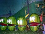 Watermelons - cartoon of watermelon characters