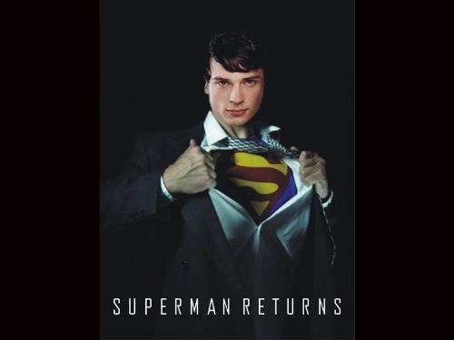this one is better - tom welling as Superman