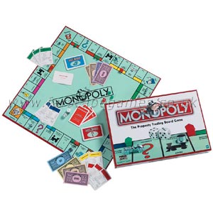 Monopoly - this is the board game, Monopoly