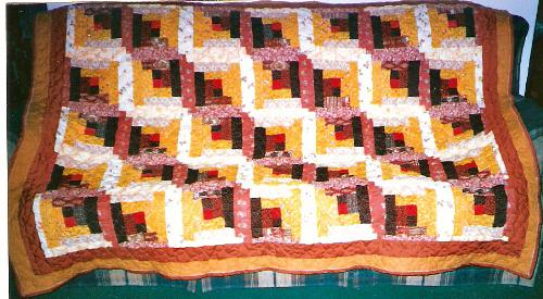 Quilt  - this is the quilt that i made when i was 16.