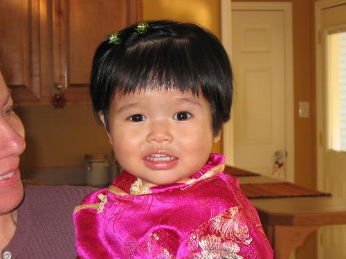 Mia - This is my sister Mia from China.