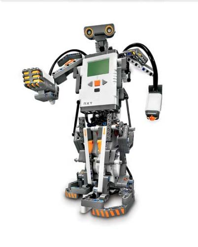 Fantasy - Lego's fantasy world doesn't just look to the world of fiction. It's also keeping with the times in do-it-yourself robotics with its Mindstorms NXT product line. Pictured here is AlphaRex.  Credit: Lego Group