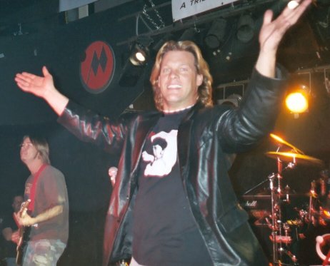 Chris Jericho - Hubba Hubba!! Chris Jericho - former wreslter WCW and WWE. Lead singer - Fozzy