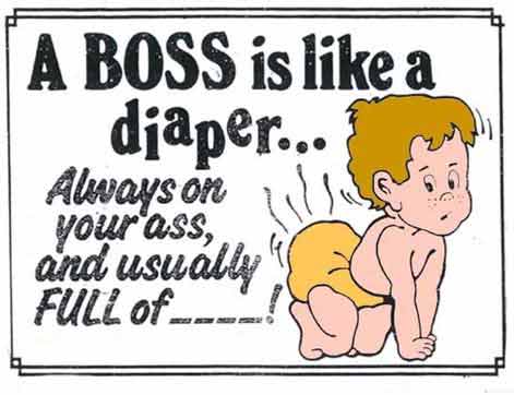 boss - this is a gr8 poster for offices