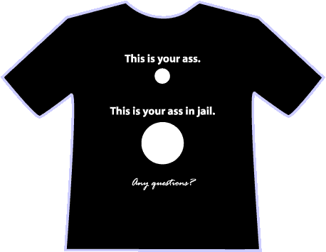 anti crime policy - don't be a criminal