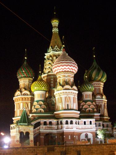 S.Basilio Cathedral - a beautiful picture from Russia. It's inside Cremlin, this is S.Basilio Cathedral. It's beautiful!