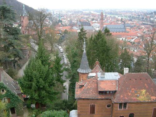 heidelberg #02 - heidelberg - view from the top