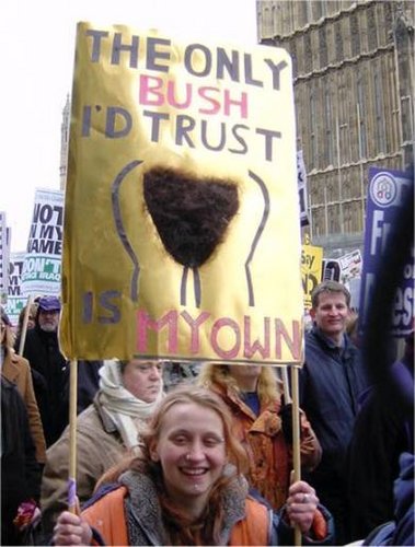 Bush - least liked person right now