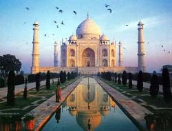 The Taj Mahal - One of the most beautiful structures ever built in the history of Mankind.