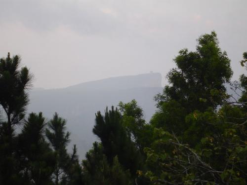 Adi Shehu - These hills in this photo are considered as Adi Sheshu. Sheshu is a devine snake which provides comfort to Vishnu by forming itself as a bed.  So, the temple is on the snake. Which has 7 heads, which are obviously 7 hills.