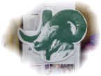 Clarkston Angoras - this is the mascot of my high school...the Clarkston Angora's...the colors are green and gold