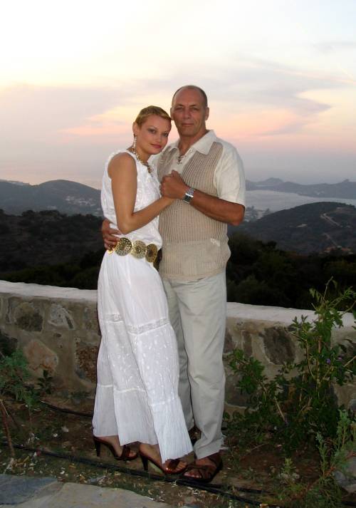 Near our house in Turkey - Taken at the top of the mountain looking down on Yalikavak Harbour, near Bodrum, Turkey.
