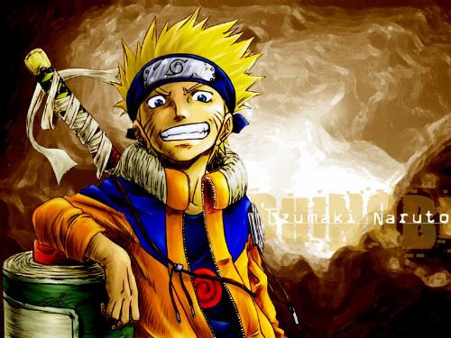 Naruto! - my favourite anime.. upto episode number 135 .. there are fillers after that!