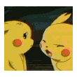 Pickachu fight - Sometimes even friends fight, that's how their friendship is tested...