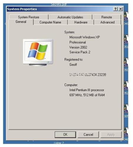 My Computer! - 1. Print Screen
2. Start, Programs, Accessories, Paint, Edit, Paste My Computer! - 1. Print Screen
2. Start, Programs, Accessories, Paint, Edit, Paste