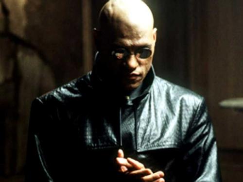 the great morphius - r u crazy about the matrix????look at dis pic...its the shining morphius with his shinier shades...